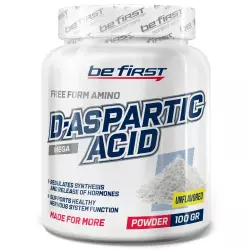 Be First D-Aspartic Acid powder (д-аспарагиновая кислота) 100 гр Аспарагиновая кислота (DAA)