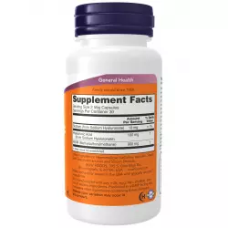 NOW FOODS Hyaluronic Acid 50 mg with MSM Суставы, связки