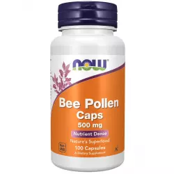 NOW FOODS Bee Pollen Caps 500 mg Экстракты