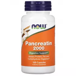 NOW FOODS Pancreatin 2000 Антиоксиданты, Q10