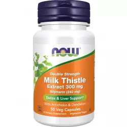 NOW FOODS Milk Thistle 300 mg (Silymarin 240 mg) Экстракты