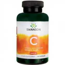 Swanson Vitamin C with Rose Hips Витамин С