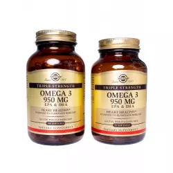 Solgar Omega 3 950 mg Omega 3, Жирные кислоты