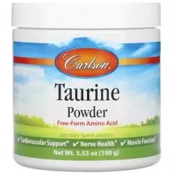 Carlson Labs Taurine Powder Аминокислоты раздельные