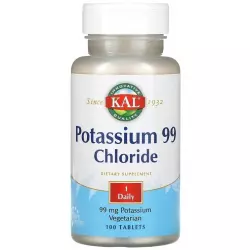 KAL Potassium 99 Chlorid 99 mg Минералы раздельные