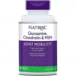 Natrol Glucosamine Chondroitin MSM Суставы, связки