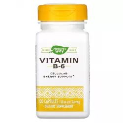 Nature-s Way Vitamin B6 50 mg Витамины группы B