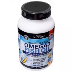 BioSchwartz Omega 3 Fish Oil 1200 Omega 3, Жирные кислоты