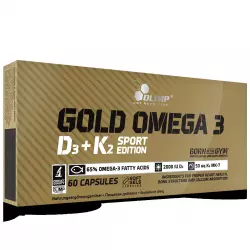 OLIMP GOLD OMEGA 3 D3 + K2 SPORT EDITION Omega 3, Жирные кислоты