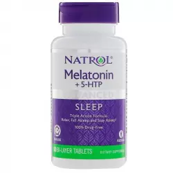 Natrol Melatonin 6 mg + 5-HTP 50 mg Для сна & Melatonin