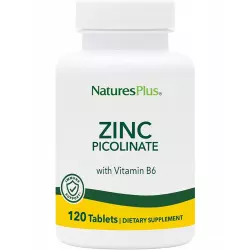 NaturesPlus ZINC PICOLINATE 30 mg + Vit B6 10 mg Цинк