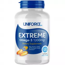 Uniforce Extreme Omega-3 1200 mg Omega 3, Жирные кислоты