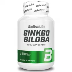 BiotechUSA Ginkgo Biloba Для концентрации внимания