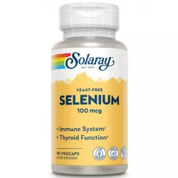 Solaray Selenium Yeast-Free 100 mcg Минералы раздельные