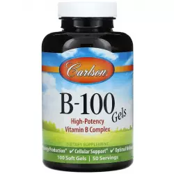 Carlson Labs B-100 Gel Витамины группы B
