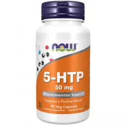 NOW FOODS 5-HTP - Гидрокситриптофан  50 мг Адаптогены