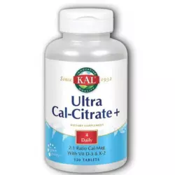 KAL Ultra Cal-Citrate+ Кальций & магний