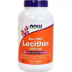 NOW Lecithin - Лецитин 1200 мг Аминокислоты раздельные