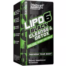 NUTREX Lipo-6 BLACK CLEANSE-DETOX Адаптогены