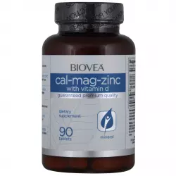 Biovea Cal-Mag-Zinc with Vitamin D Минералы