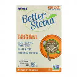 NOW Better Stevia-Zero Calorie Sweetener Контроль веса
