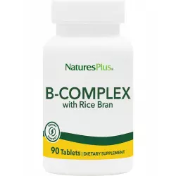 NaturesPlus B-Complex with Rice Bran Витамины группы B