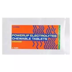 POWERUP Electrolytes Chewable Tablets Солевые таблетки