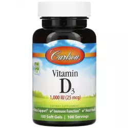 Carlson Labs Vitamin D 1000 IU Витамин D