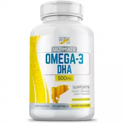 Proper Vit Ultimate Omega 3 DHA Triglyceride Form 500 mg Omega 3, Жирные кислоты