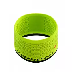 Compressport Повязка на голову On/Off Flash - Fluo Yellow/Black Повязки