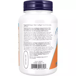 NOW FOODS Omega-3 Fish Oil 1000 mg Omega 3, Жирные кислоты