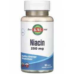 KAL Niacin 250 mg Витамины группы B