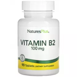 NaturesPlus Vitamin B-2 100 mg Витамины группы B