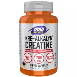 NOW FOODS Kre-Alkalyn Creatine 750 mg Креатин моногидрат