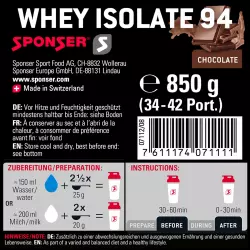 SPONSER WHEY ISOLATE 94 Изолят протеина