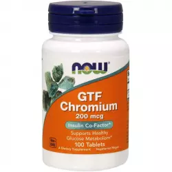 NOW GTF Chromium – Хром 200 мкг Минералы раздельные