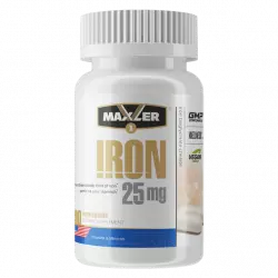 MAXLER (USA) Iron 25 mg Минералы раздельные