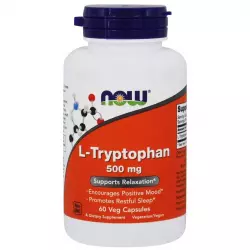 NOW L-Tryptophan 500 мг Аминокислоты раздельные