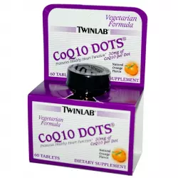 Twinlab CoQ10 Dots Антиоксиданты, Q10