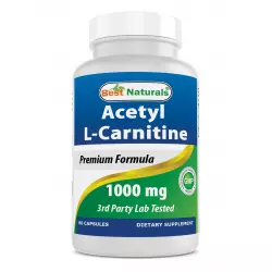 BestNaturals Acetyl L-Carnitine 1000 mg L-Карнитин