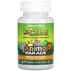 NaturesPlus Animal Parade KidGreenz Chewable Витамины для детей