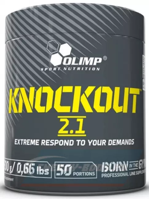 Предтерник OLIMP KNOCKOUT 2.1 300 г, Груша
