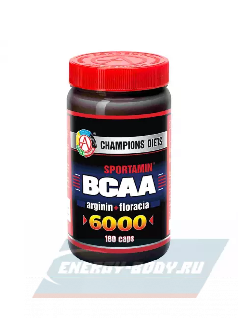 Аминокислотны Академия-Т BCAA 6000 SPORTAMIN 180 капсул Аминокислотны Академия-Т BCAA 6000 SPORTAMIN 180 капсул