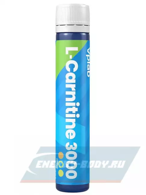 L-Карнитин VP Laboratory L-CARNITINE 3000 7x25 мл, Цитрус