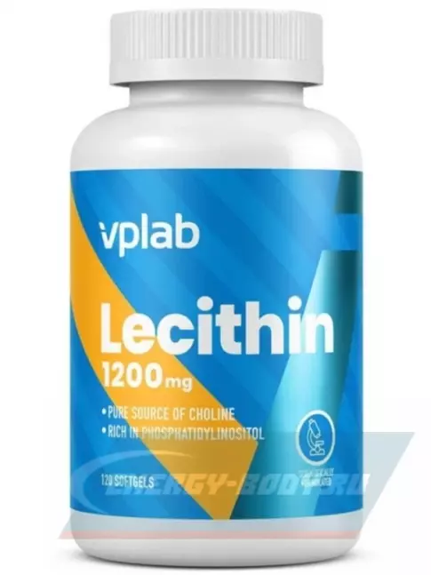 Omega 3 VP Laboratory Lecithin 1200 мг 120 капсул