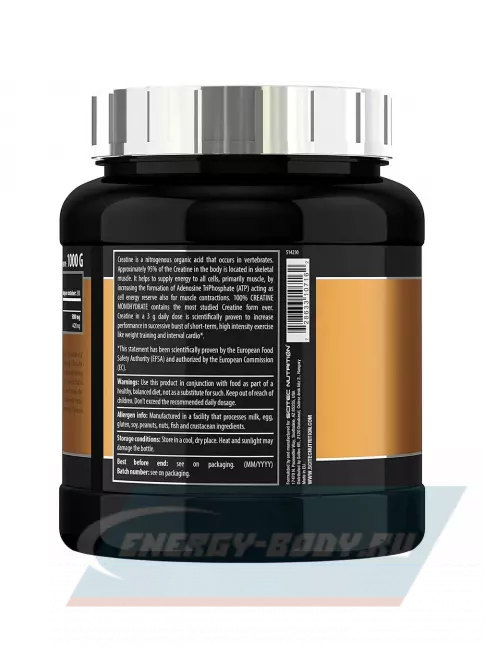  Scitec Nutrition 100% Creatine Monohydrate 1000 г