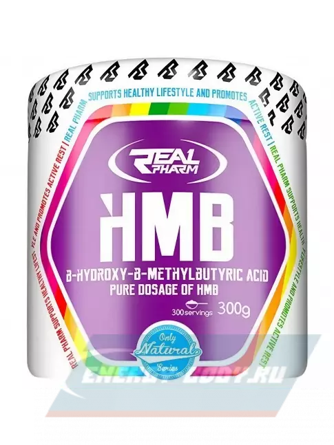  Real Pharm HMB Powder 300 г, Экзотик