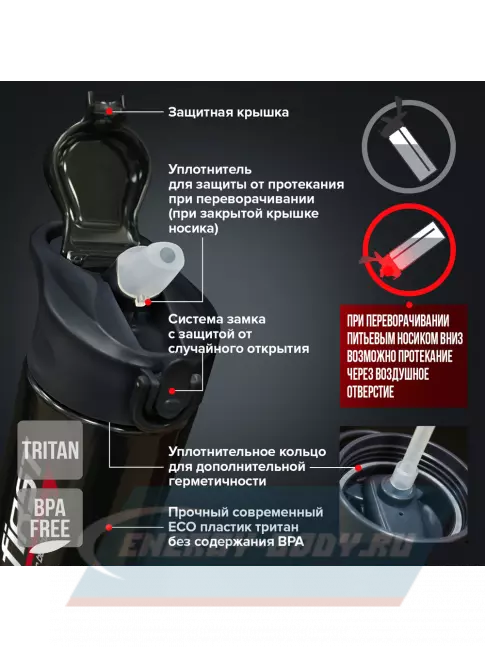 Be First WB09-750 750 мл, Черный Be First WB09-750 750 мл, Черный