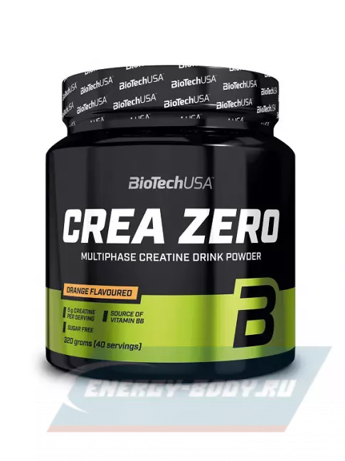  BioTechUSA Crea Zero 320 г, Апельсин