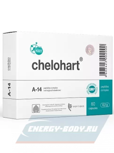  PEPTIDES Челохарт (Chelohart) 60 капсул